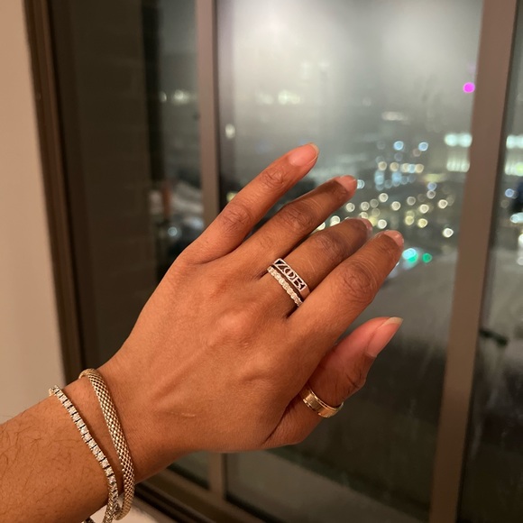 Zeta Phi Beta sterling silver - Picture 4 of 4